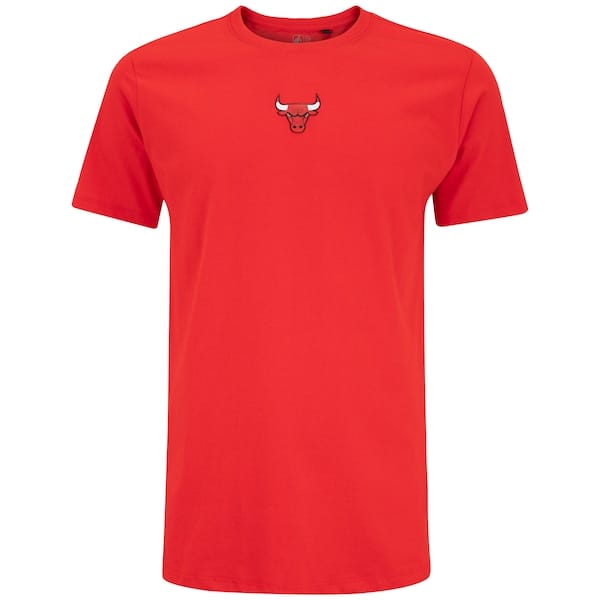 Camiseta do Chicago Bulls Masculina NBA Manga Curta Justone N0099