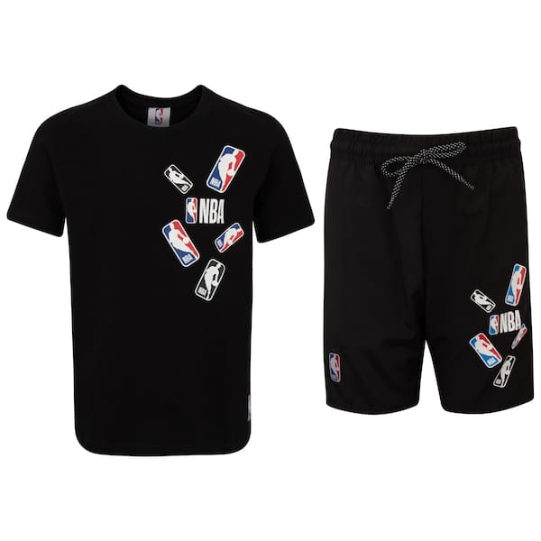 Conjunto Infantil NBA Logom Camiseta + Bermuda
