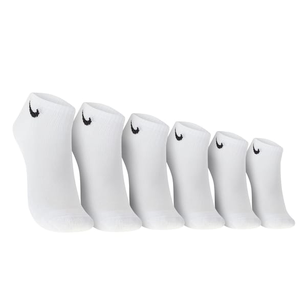 Kit 3 pares de Meias Nike Cushioned Ankle SP25 Cano Curto Infantil