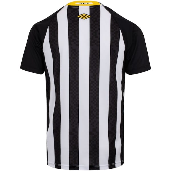 Vista 2 Camisa do Santos II 25 Torcedor Umbro Juvenil Umbro PRETO/BRANCO