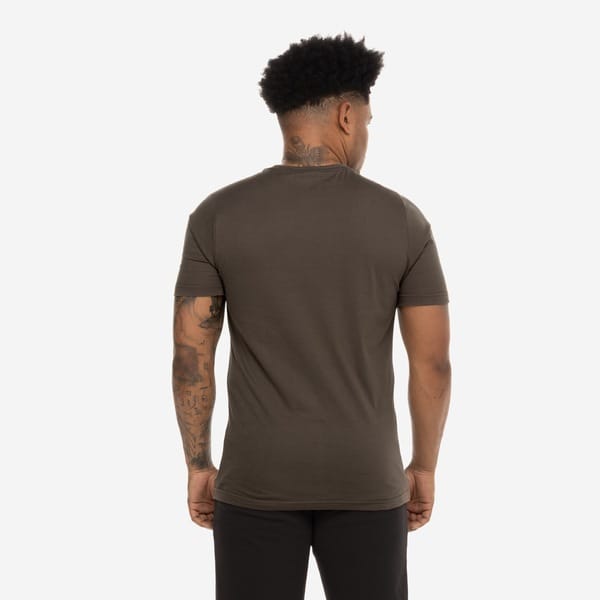 Vista 2 Camiseta Puma Essential Masculina Puma MARROM