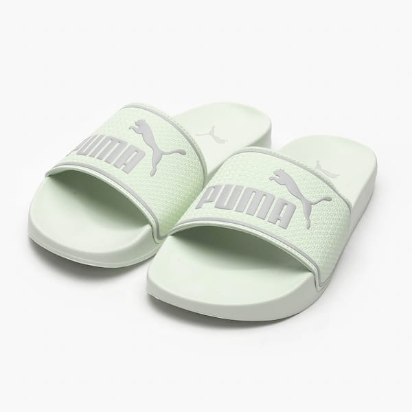 Vista 2 Chinelo Slide Puma Leadcat 20 Adulto Puma VERDE CLARO