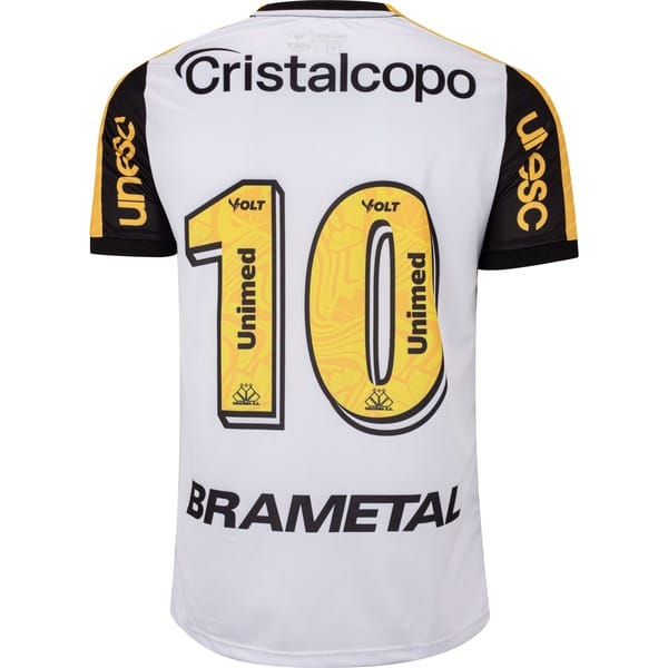 Vista 2 Camisa do Criciúma Torcedor II 25 Volt Masculina Volt BRANCO