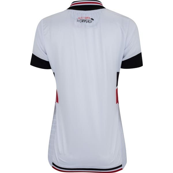 Vista 2 Camisa Polo do Santa Cruz II 25 Volt Feminina Torcedora Volt BRANCO