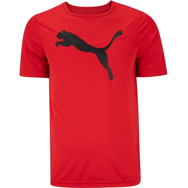 Camiseta Masculina Puma Manga Curta ESS Logo Poly
