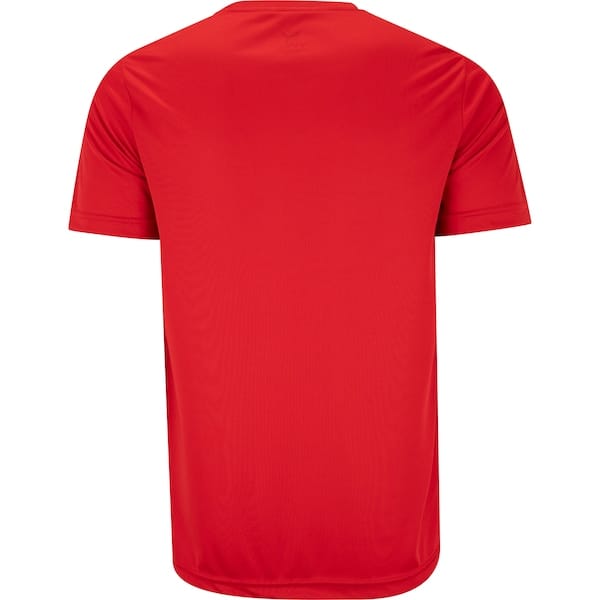 Vista 2 Camiseta Masculina Puma Manga Curta ESS Logo Poly Puma VERMELHO