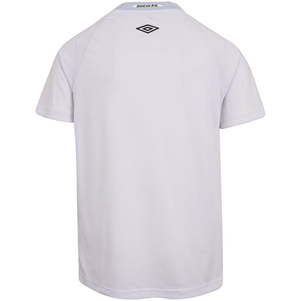 Vista 2 Camisa do Santos I 25 Umbro Infantil Umbro BRANCO/CINZA