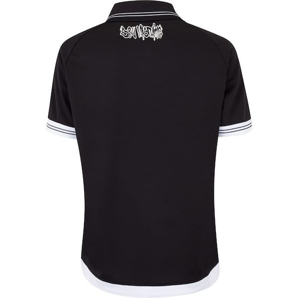 Vista 2 Camisa do Vasco da Gama I 25/26 Torcedor Kappa Feminina Kappa BRANCO/PRETO