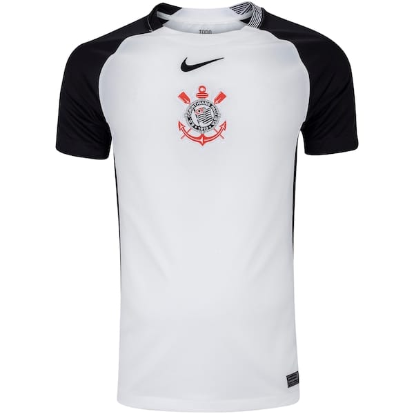 Camisa do Corinthians I 25 Nike Masculina Torcedor