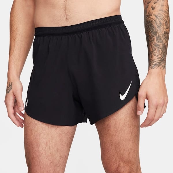 Vista 2 Bermuda Masculina Nike Dri-FIT 4IN Nike PRETO/CINZA CLARO