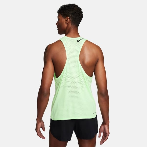 Vista 2 Camiseta Regata Masculina Nike Dri-FIT ADV AeroSwift Nike VERDE CLARO