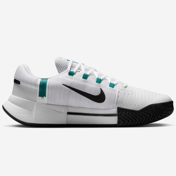 Vista 2 Tênis Masculino Zoom GP Challenge 1 Nike BRANCO/VERDE ESCURO