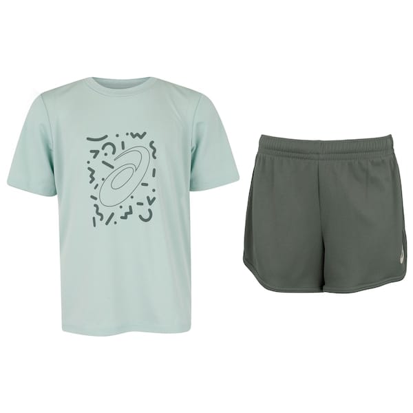 Conjunto Infantil ASICS Camiseta + Short