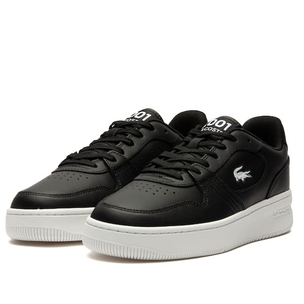 Vista 2 Tênis Lacoste L001 Set Masculino Lacoste PRETO/BRANCO