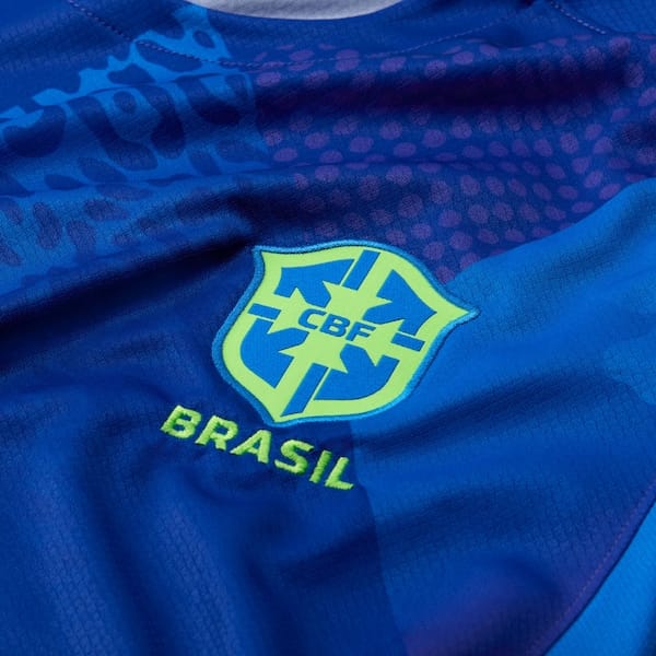 Vista 2 Camisa da Seleção do Brasil CBF II 25/26 Torcedor Pro Nike Infantil Nike AZUL