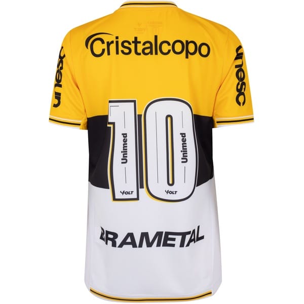 Vista 2 Camisa do Criciúma I 25/26 Torcedor Volt Feminina Volt SORTIDA