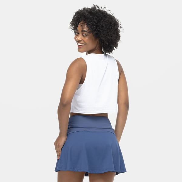 Vista 2 Camiseta Regata Vestem Simone Dry Feminina Vestem BRANCO