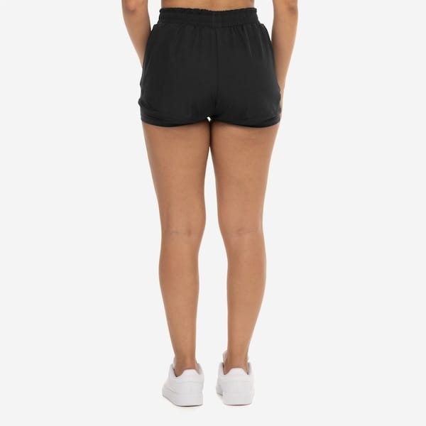 Vista 2 Short Vestem Running Speedy Feminino Vestem PRETO