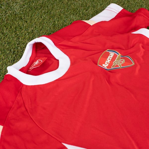 Vista 2 Camiseta do Arsenal Batisti Infantil Xps Sports VERMELHO/BRANCO