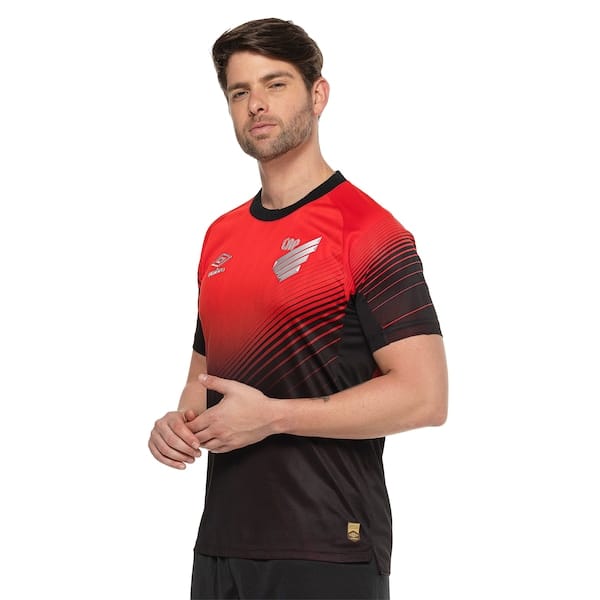 Camisa do Athletico-PR I 25/26 Jogador Umbro Masculina