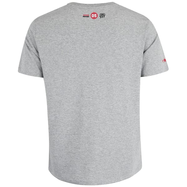 Vista 2 Camisa do São Paulo Tri Mundial Masculina Sao Paulo CINZA MESCLA