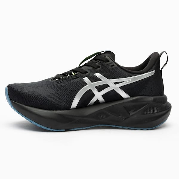 Vista 2 Tênis Feminino ASICS Novablast 5 Luxe ASICS PRETO/CINZA