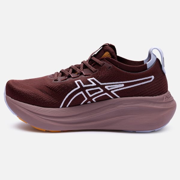 Vista 2 Tênis Feminino ASICS Gel-Nimbus 27 TR ASICS VINHO