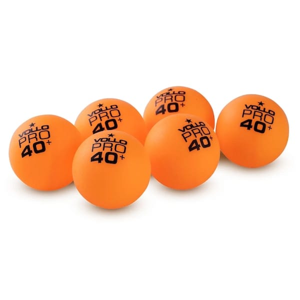 Bolas de Tênis de Mesa Vollo 1 Estrela com 6 Unidades