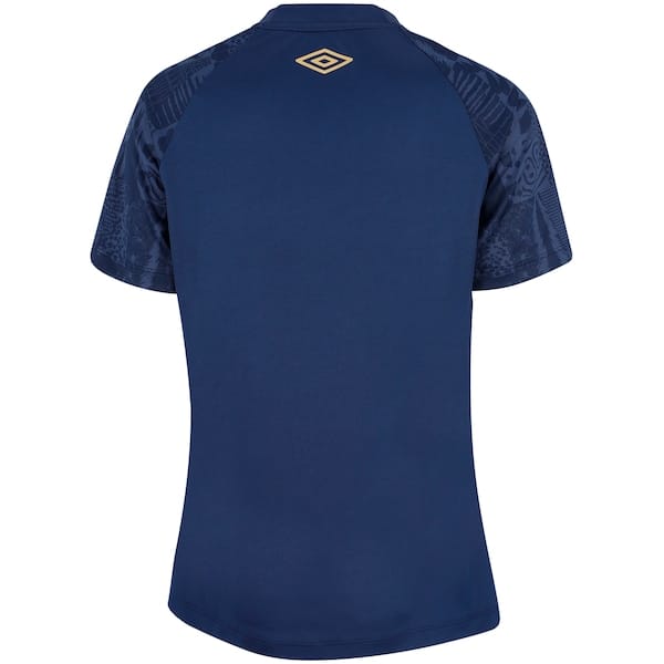 Vista 2 Camisa do Grêmio III 25/26 Torcedor Umbro Feminina Umbro AZUL/PRETO