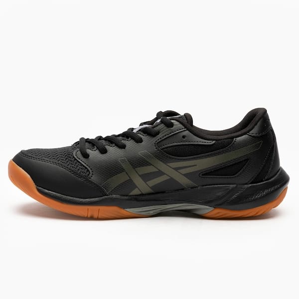 Vista 2 Tênis Masculino ASICS GEL-Rocket 12 ASICS PRETO/CINZA