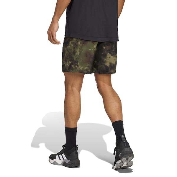 Vista 2 Bermuda adidas Essencials de Treino Total de Temporada Masculina Adidas VERDE ESCURO