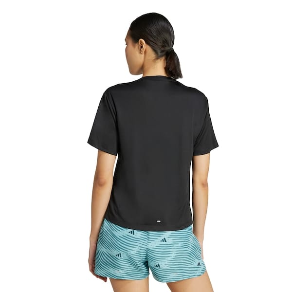 Vista 2 Camiseta adidas AD365 Running Essentials Feminina Adidas PRETO