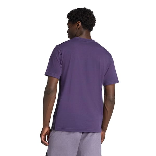 Vista 2 Camiseta adidas Essentials 3 Listras Masculina Adidas ROXO ESCURO