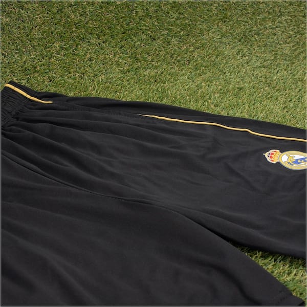 Vista 2 Bermuda Real Madrid Dry Fit Balboa Masculina Real Madrid PRETO