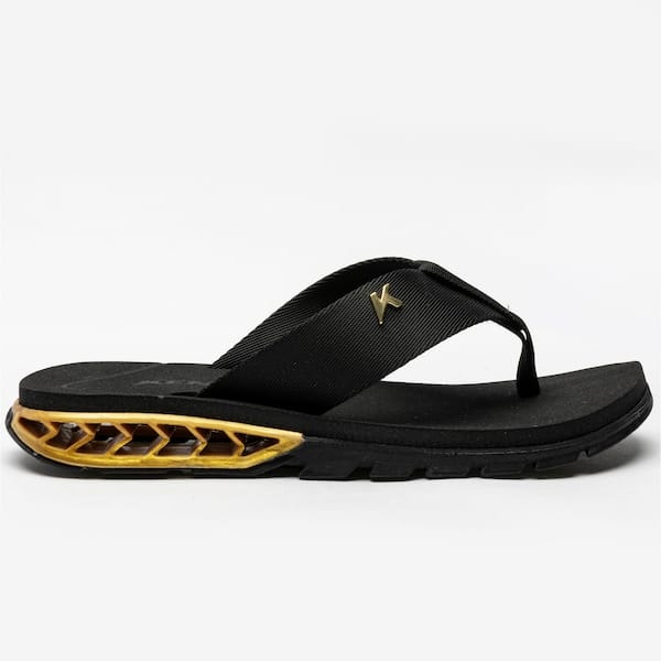 Vista 2 Chinelo Kenner Rakka U1 Adulto Kenner PRETO