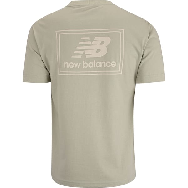Vista 2 Camiseta New Balance Woven Label Masculina New Balance VERDE