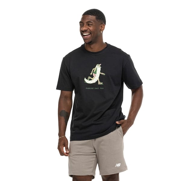 Camiseta New Balance Bearded Runner Masculina