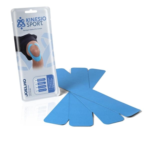 BANDAGEM KINESIO PRE CORTADA JOELHO