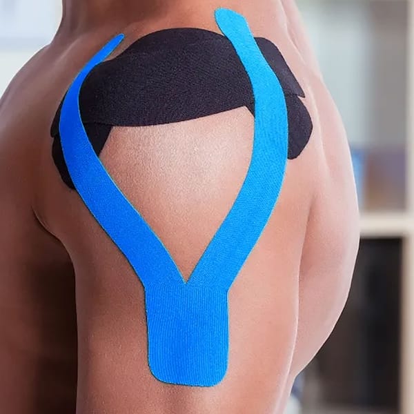 Bandagem Elástica Adesiva KinesioSport Pré-Cortada Ombro - 2