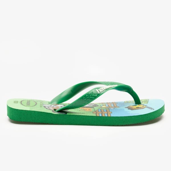 Chinelo Havaianas Infantil Minecraft - 2