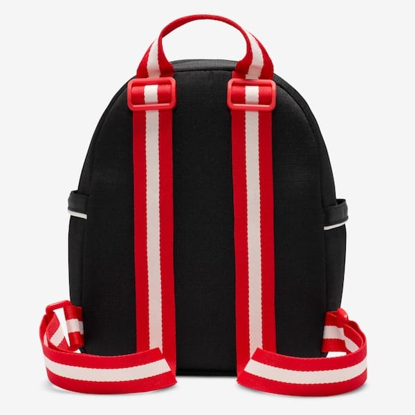 Vista 2 Mochila Nike Sportswear 365 Futura 6 Litros Nike PRETO/VERMELHO