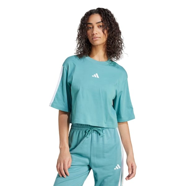 Camiseta adidas Essentials Três Listras Feminina
