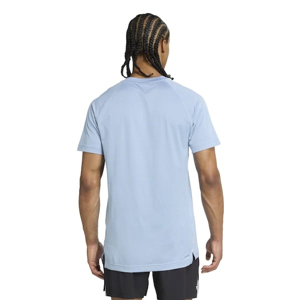 Vista 2 Camiseta adidas Gym+ Masculina Adidas AZUL CLARO