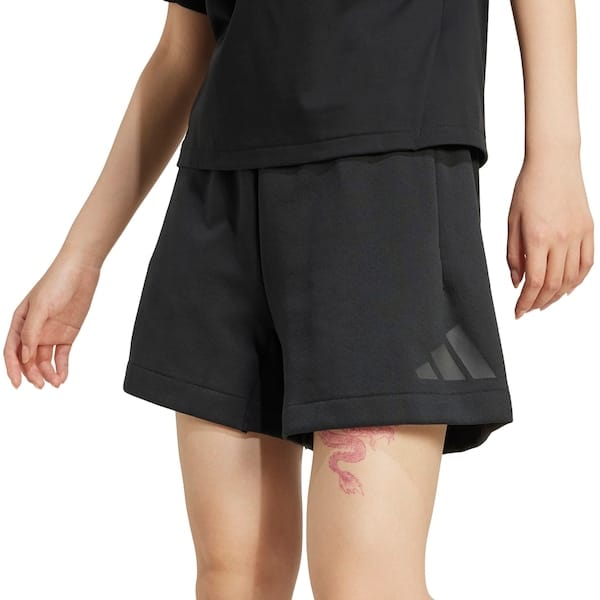 Vista principal Short adidas Z.N.E Feminino Adidas PRETO