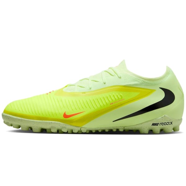 Vista principal Chuteira Society Adulto Nike Phantom 6 Reactx Pro Nike VERDE CLARO/PRETO