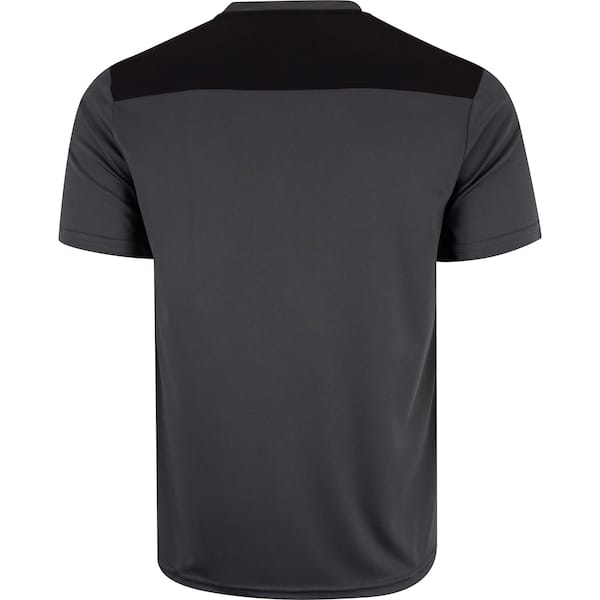 Vista 2 Camiseta Penalty Futebol Shoulder Masculina Penalty CINZA/PRETO