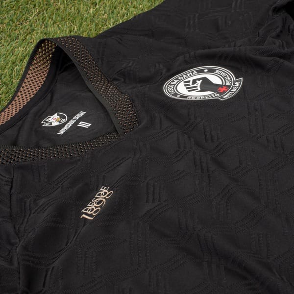 Vista 2 Camiseta do Vasco da Gama Consciência Negra Dry Juvenil Vasco PRETO