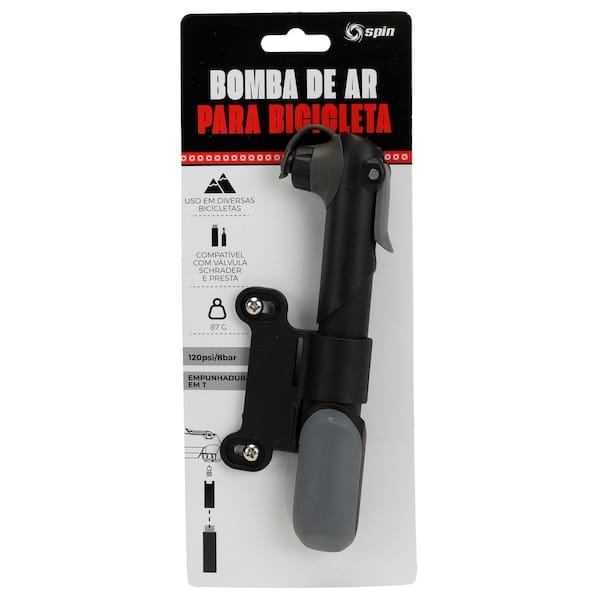 Bomba de Ar Manual para Bicicleta