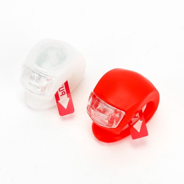 Kit Luzes de Silicone para Bicicleta - 2