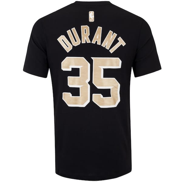 Vista 2 Camiseta Phoenix Suns NBA Nike Booker Select Masculina Nike PRETO